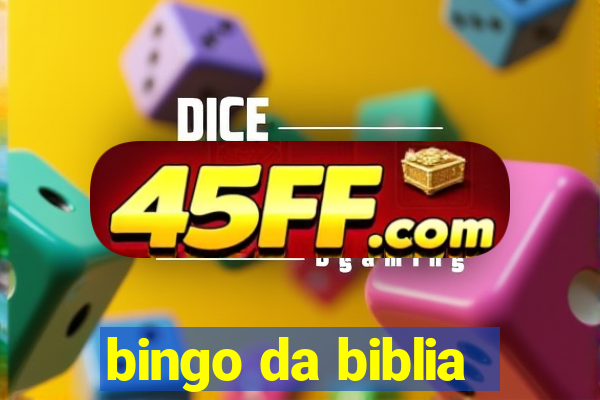 bingo da biblia